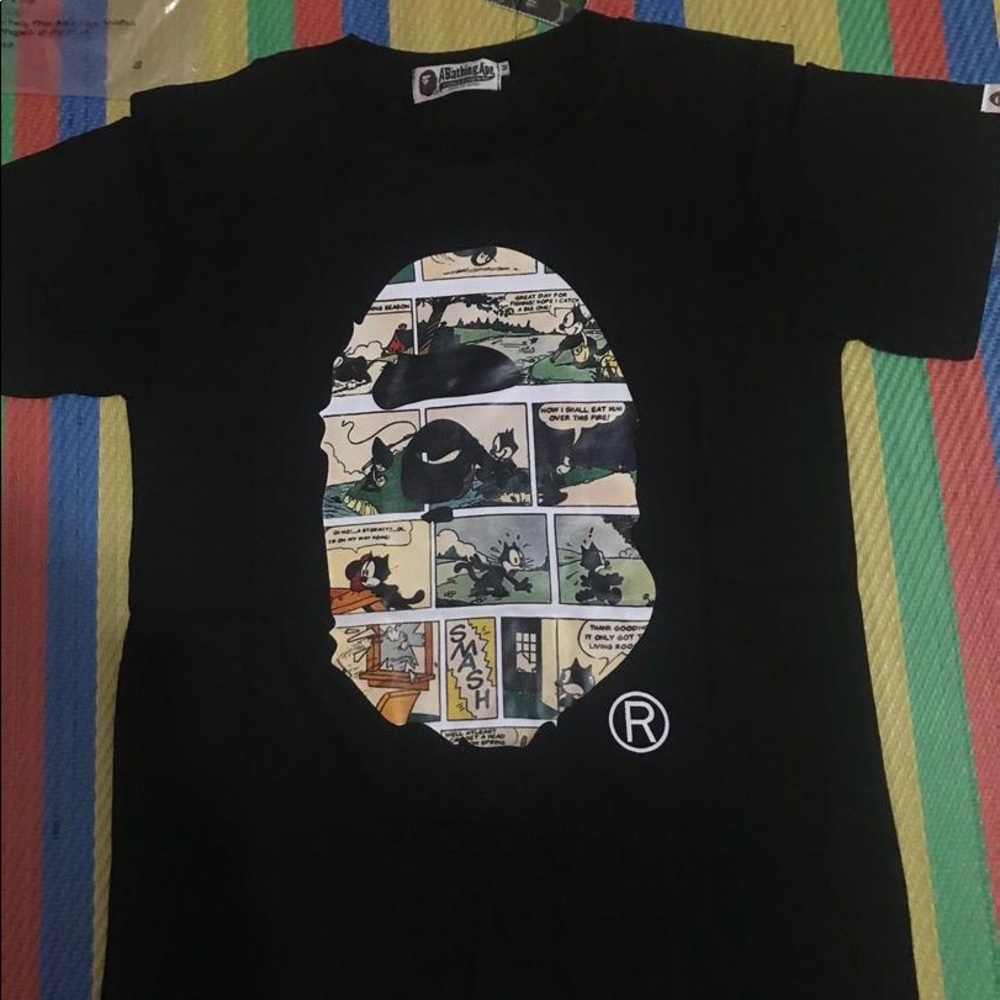 Bape Felix the cat T Shirt